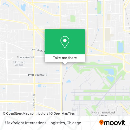 Maxfreight International Logistics map