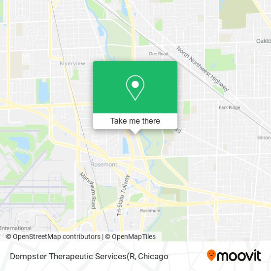 Dempster Therapeutic Services map