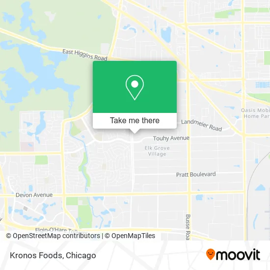 Kronos Foods map