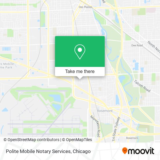 Mapa de Polite Mobile Notary Services