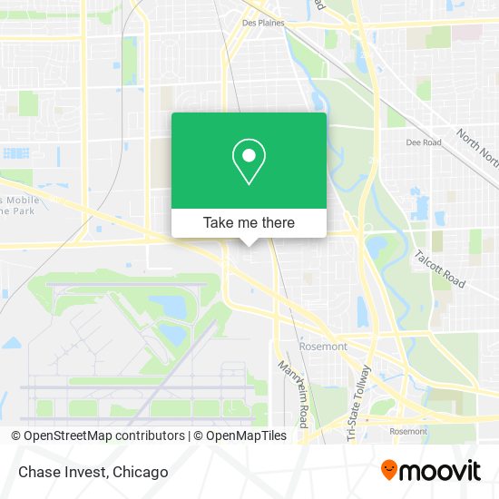 Chase Invest map