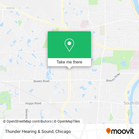 Thunder Hearing & Sound map