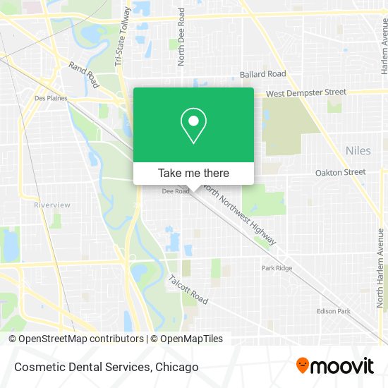 Cosmetic Dental Services map