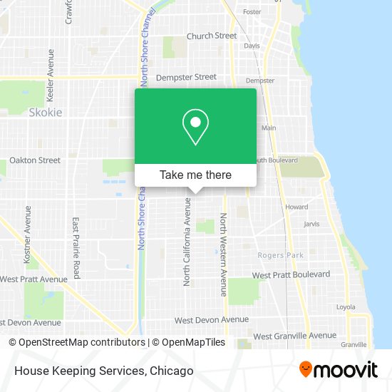 House Keeping Services map