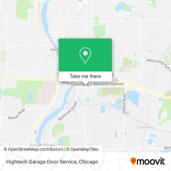 Mapa de Hightech Garage Door Service