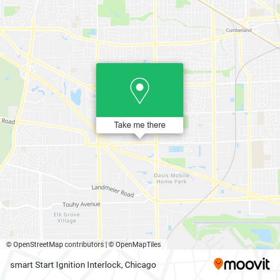 smart Start Ignition Interlock map