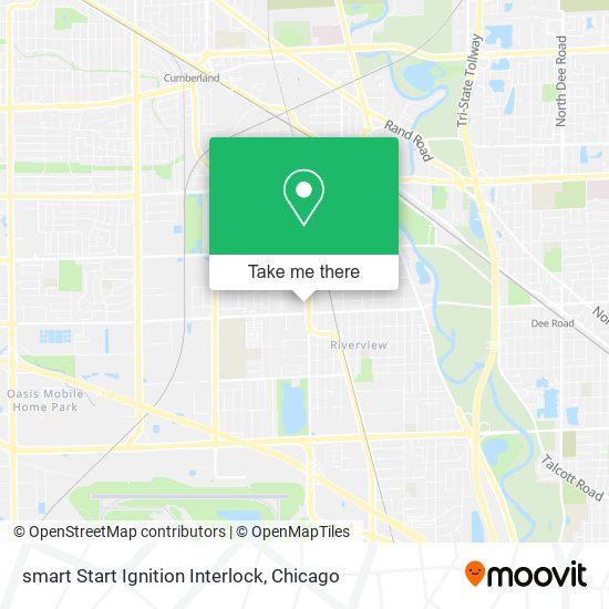 smart Start Ignition Interlock map