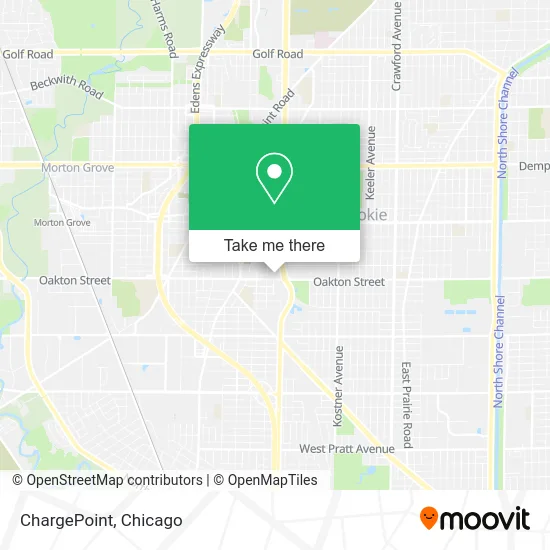 ChargePoint map