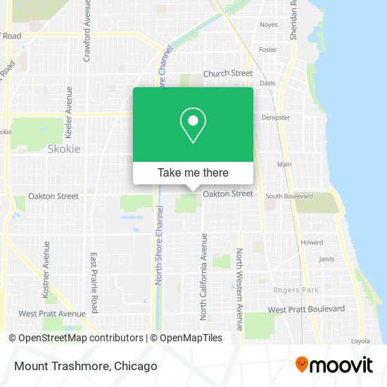 Mount Trashmore map