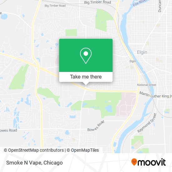 Smoke N Vape map