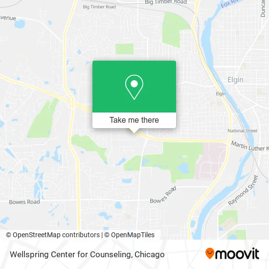 Mapa de Wellspring Center for Counseling