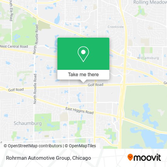 Rohrman Automotive Group map