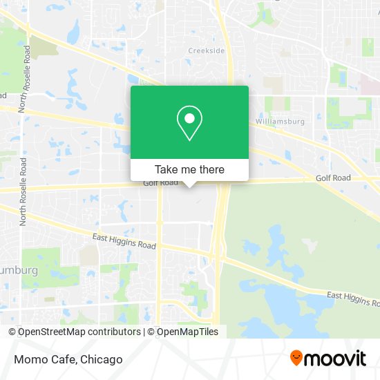 Momo Cafe map