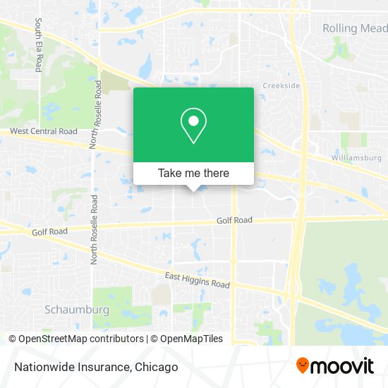 Nationwide Insurance map