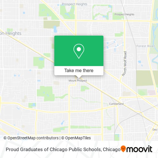 Proud Graduates of Chicago Public Schools map