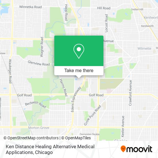 Ken Distance Healing Alternative Medical Applications map