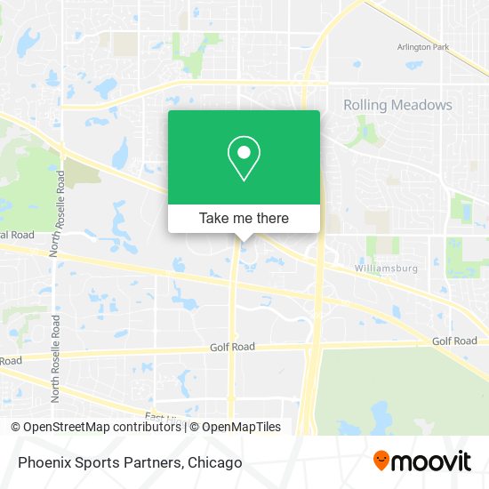 Phoenix Sports Partners map