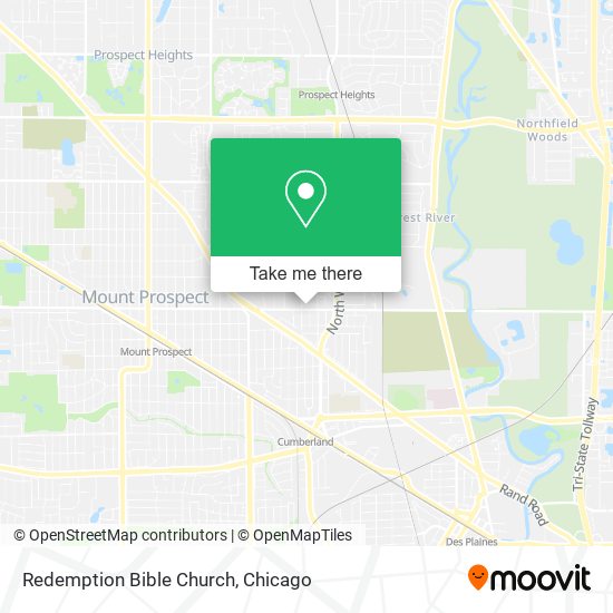 Redemption Bible Church map