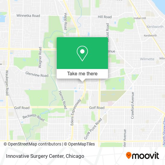 Innovative Surgery Center map