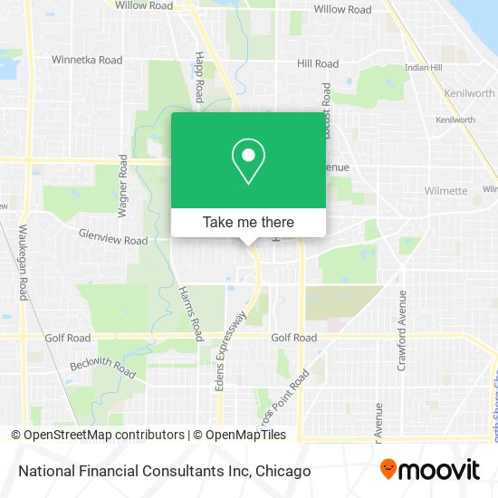 Mapa de National Financial Consultants Inc