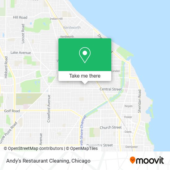 Mapa de Andy's Restaurant Cleaning