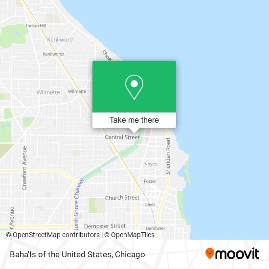 Baha'Is of the United States map