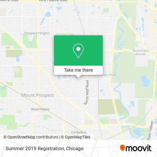 Summer 2019 Registration map