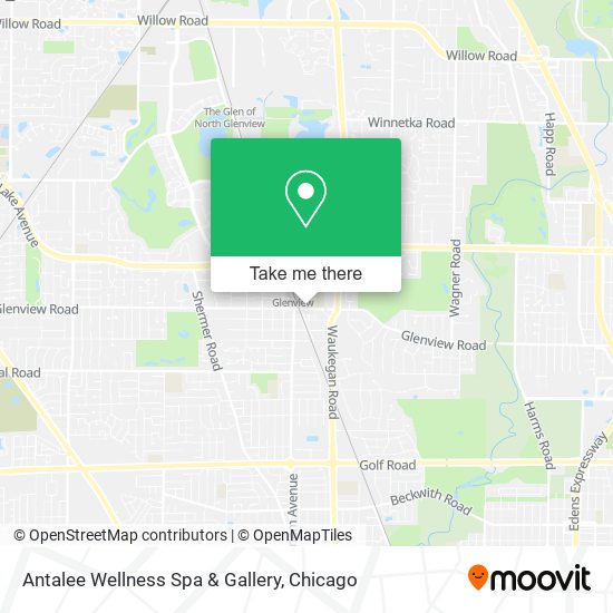Mapa de Antalee Wellness Spa & Gallery