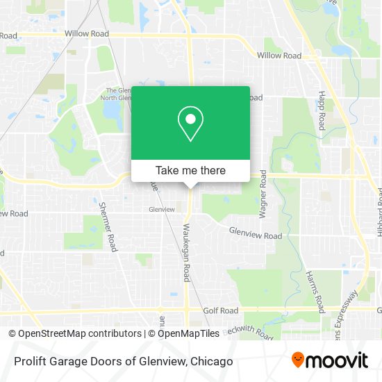 Mapa de Prolift Garage Doors of Glenview