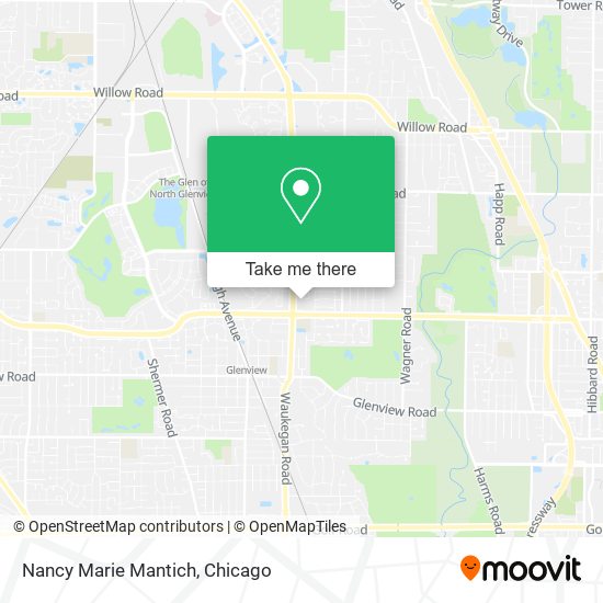 Nancy Marie Mantich map