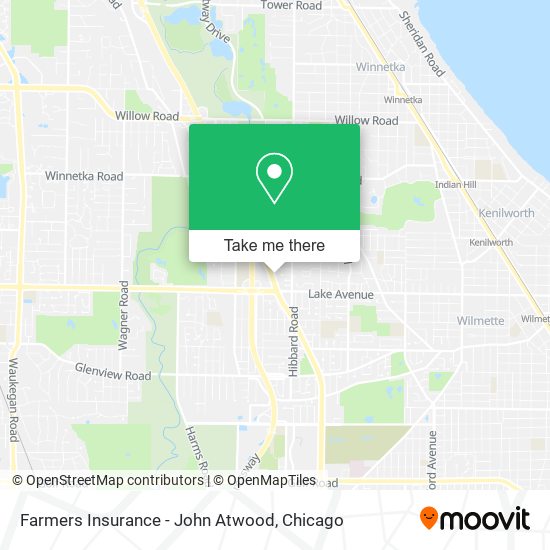 Mapa de Farmers Insurance - John Atwood
