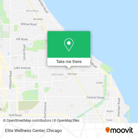 Elite Wellness Center map