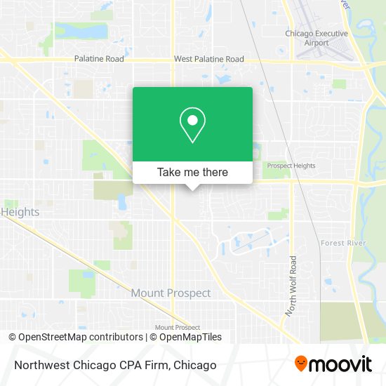 Mapa de Northwest Chicago CPA Firm