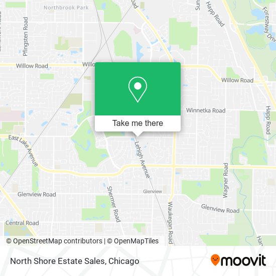 North Shore Estate Sales map