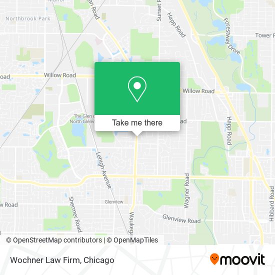 Wochner Law Firm map