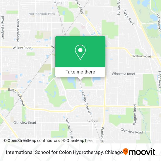 Mapa de International School for Colon Hydrotherapy