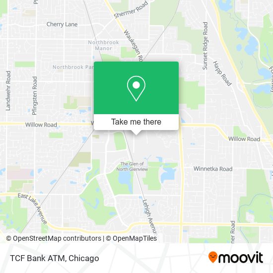 TCF Bank ATM map