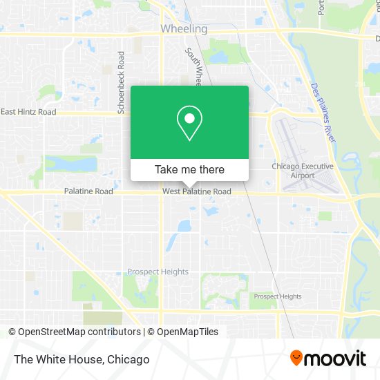 The White House map