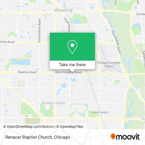 Mapa de Renacer Baptist Church