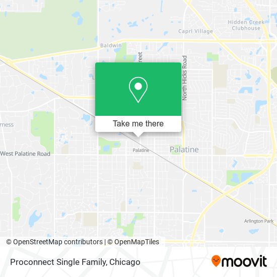 Proconnect Single Family map