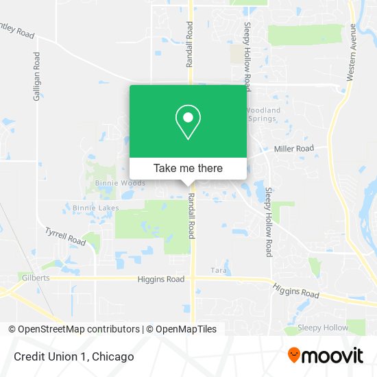 Credit Union 1 map