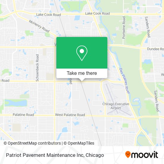 Patriot Pavement Maintenance Inc map