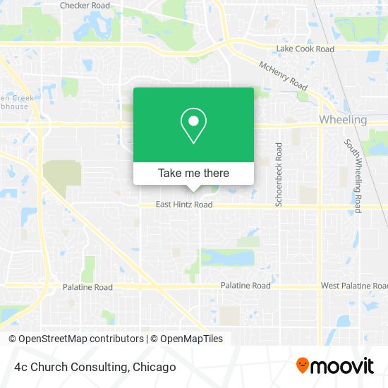 4c Church Consulting map