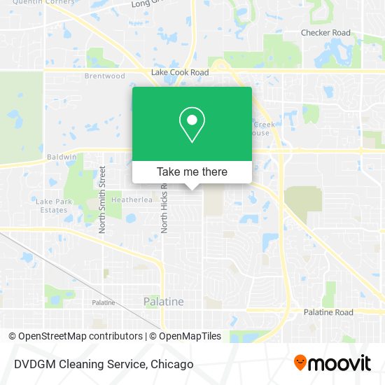DVDGM Cleaning Service map