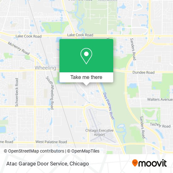 Atac Garage Door Service map