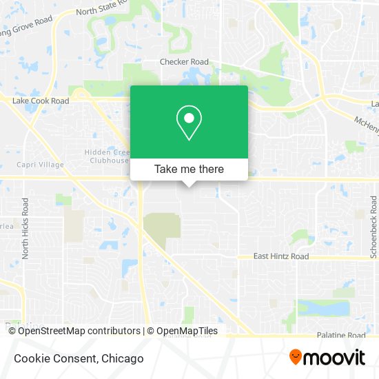 Cookie Consent map