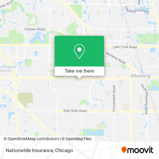 Nationwide Insurance map