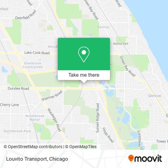 Louvito Transport map