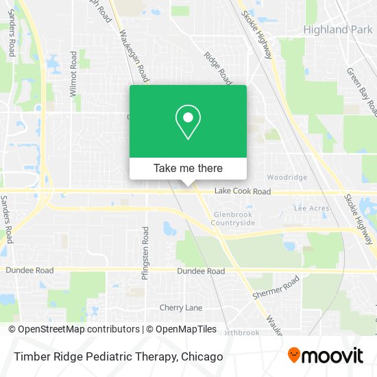 Mapa de Timber Ridge Pediatric Therapy