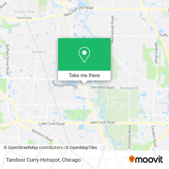 Mapa de Tandoor Curry Hotspot